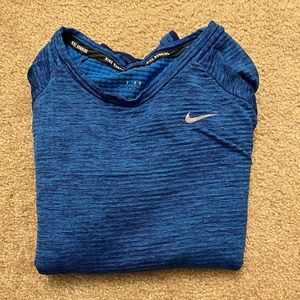 Blue nike long sleeve